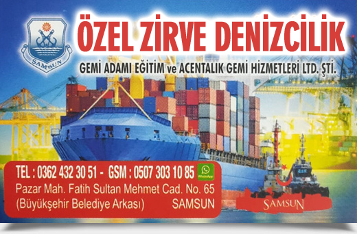 ZİRVE DENİZCİLİK, GEMİ ADAMLARI EĞİTİMİ, VE ACENTALIK GEMİ HİZMETLERİ LTD. ŞTİ.