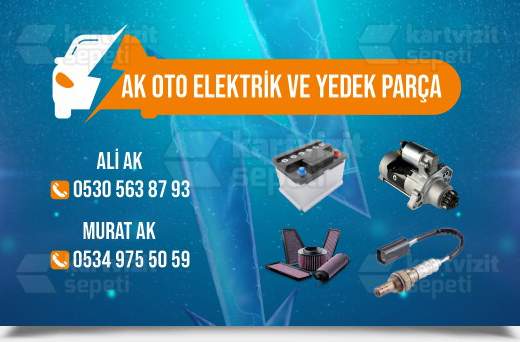 AK OTO ELEKTRİK VE YEDEK PARÇA